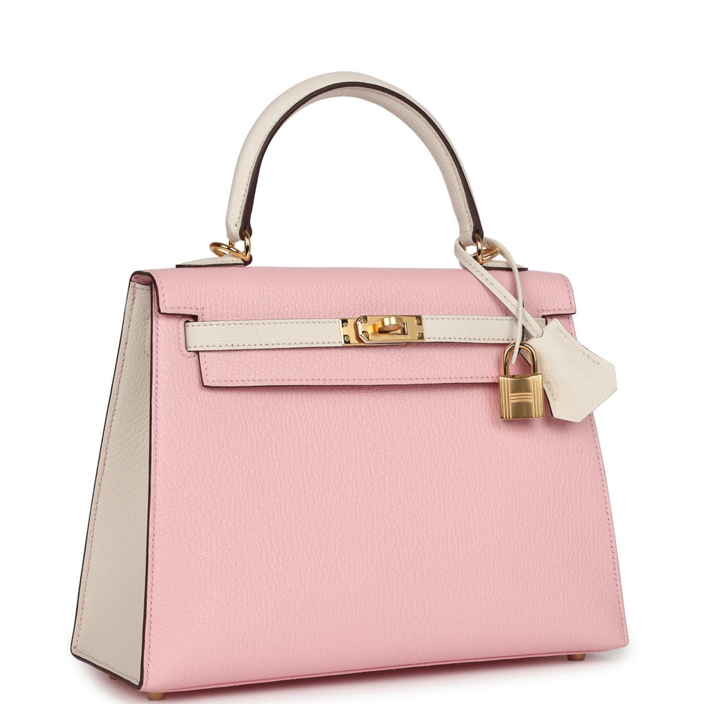 Hermès HSS Kelly Sellier 25 Rose Sakura/Nata Chevre Gold Hardware 3 Hermès HSS Kelly Sellier 25 Rose Sakura/Nata Chevre Gold Hardware - Image 3