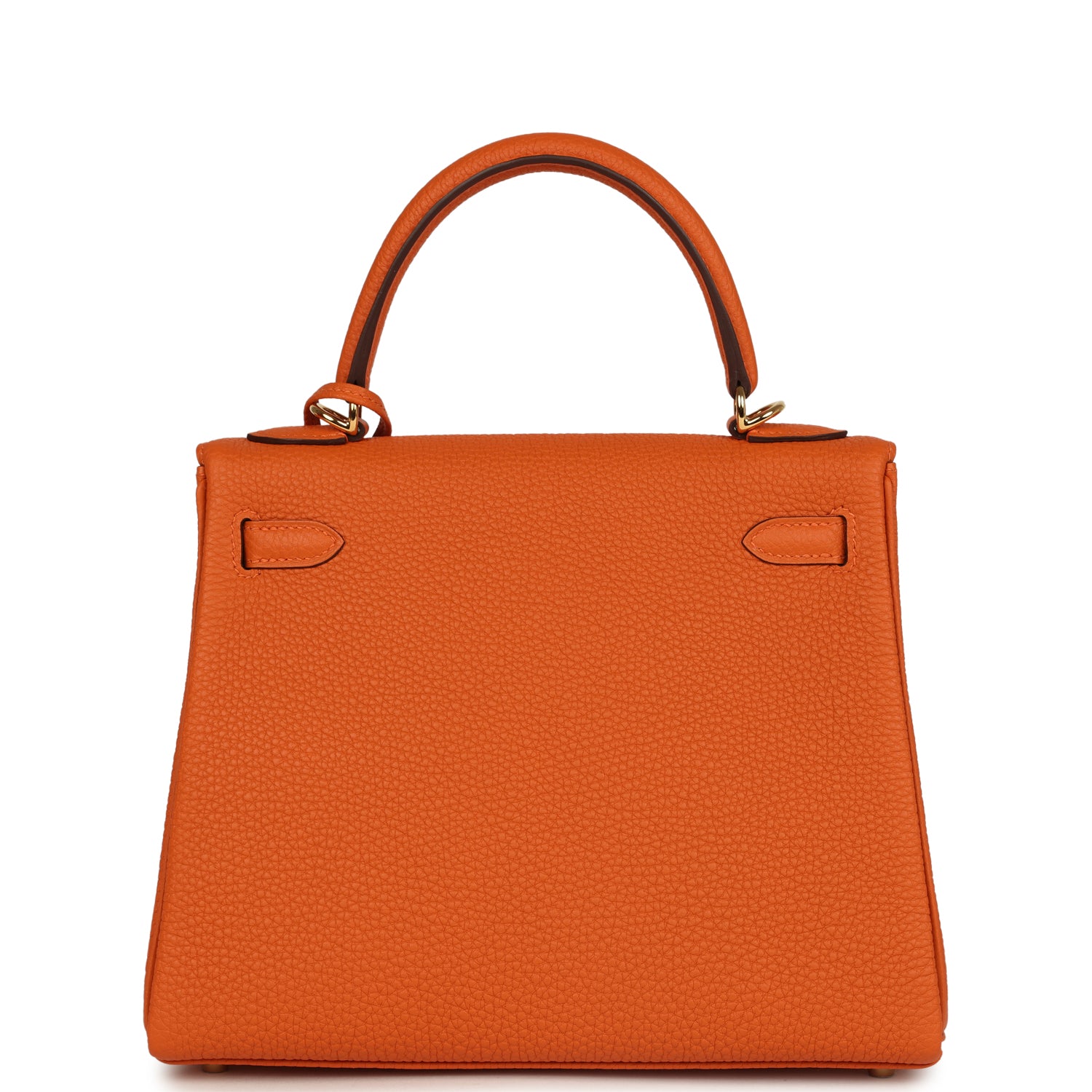 Hermès HSS Kelly Retourne 25 Orange Verso Togo Gold Hardware 7 Hermès HSS Kelly Retourne 25 Orange Verso Togo Gold Hardware - Image 7