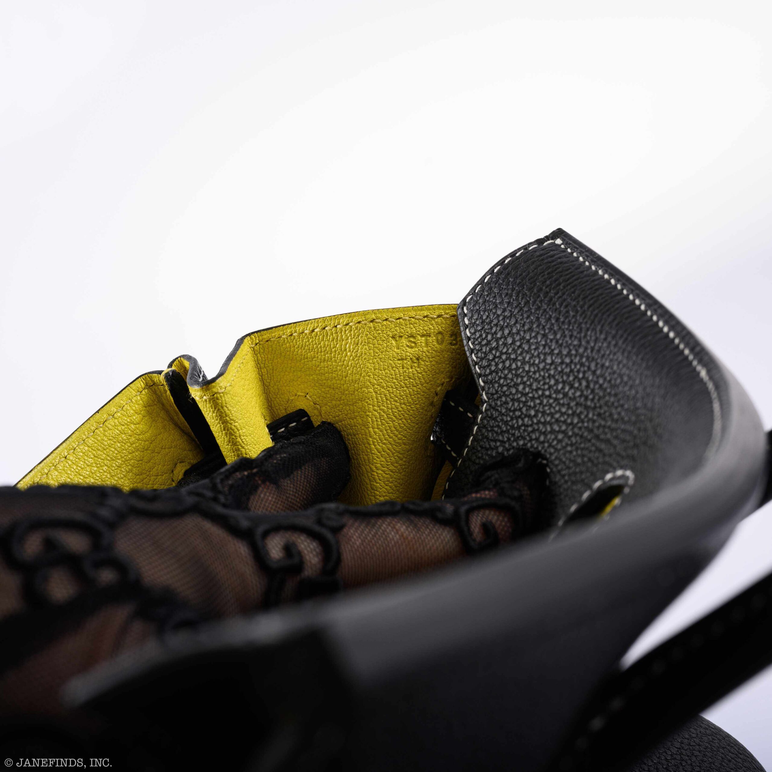 Hermès Birkin 25 HSS Black Togo & Lime Gold Hardware - Limited Edition 7 Hermès Birkin 25 HSS Black Togo & Lime Gold Hardware - Limited Edition - Image 7