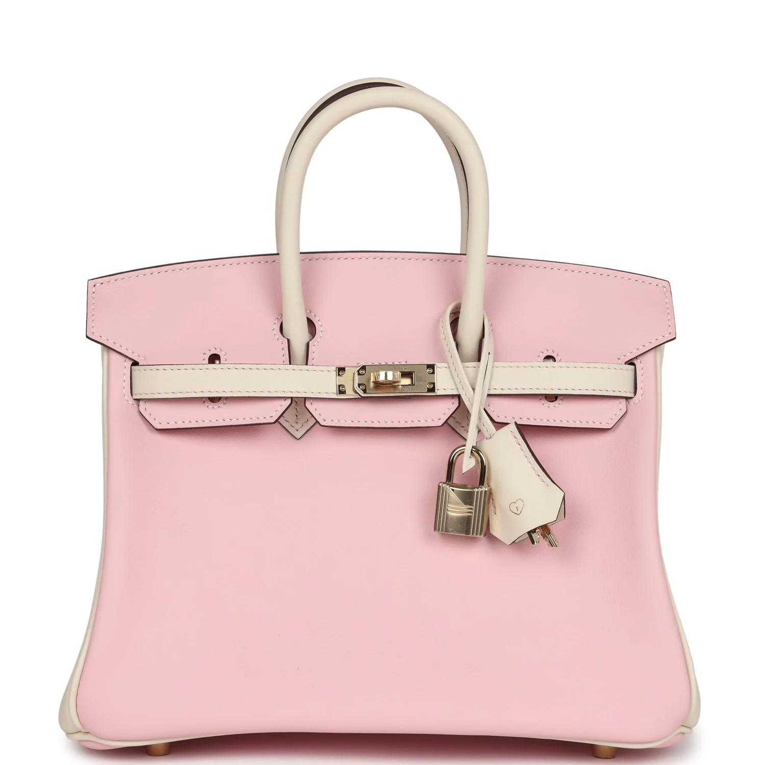 Hermès Special Order Birkin 25 in Rose Sakura - Nata Swift, Permabrass Hardware 1 Hermès Special Order (HSS) Birkin 25 Rose Sakura and Nata Swift Permabrass Hardware
