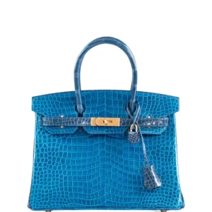Hermes-Birkin-30-HSS-Blue-Izmir-and-Blue-Colvert-Porosus-Crocodile-Brushed-Gold-Hardware