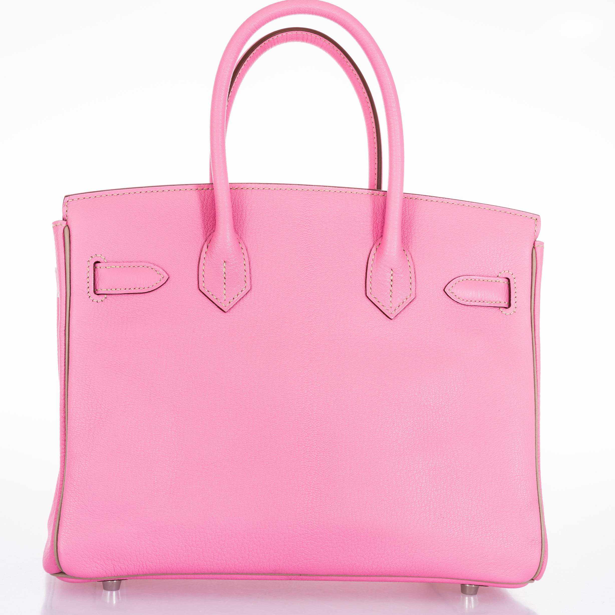 Hermès Birkin 30 HSS Bubblegum Pink & Gris Tourterelle with Palladium Hardware 3 Hermès Birkin 30 HSS Bubblegum Pink & Gris Tourterelle with Palladium Hardware - Image 3