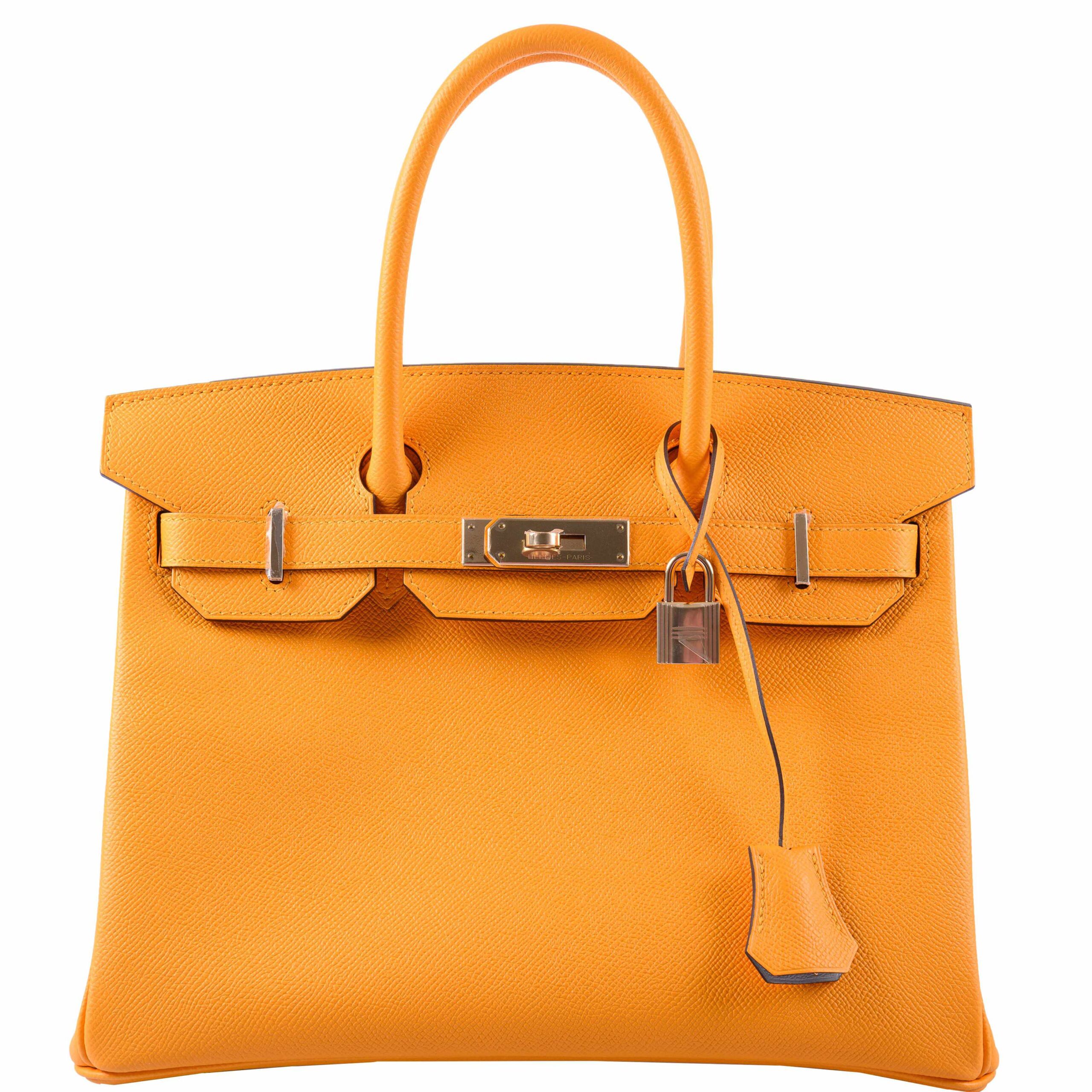Hermès Birkin 30 - Elegant Jaune d'Or & Gris Mouette with Palladium Hardware 6 Hermès Birkin 30 - Elegant Jaune d'Or & Gris Mouette with Palladium Hardware - Image 6