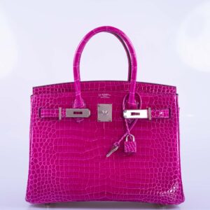 Hermes-Birkin-30-HSS-Rose-Scheherazade-Porosus-Crocodile-Cassis-Interior-Palladium-Hardware-11