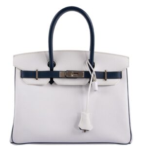 Hermes-Birkin-30-HSS-White-Blue-Marine-Epsom-leather-Palladium-Hardware-2011-O-Square