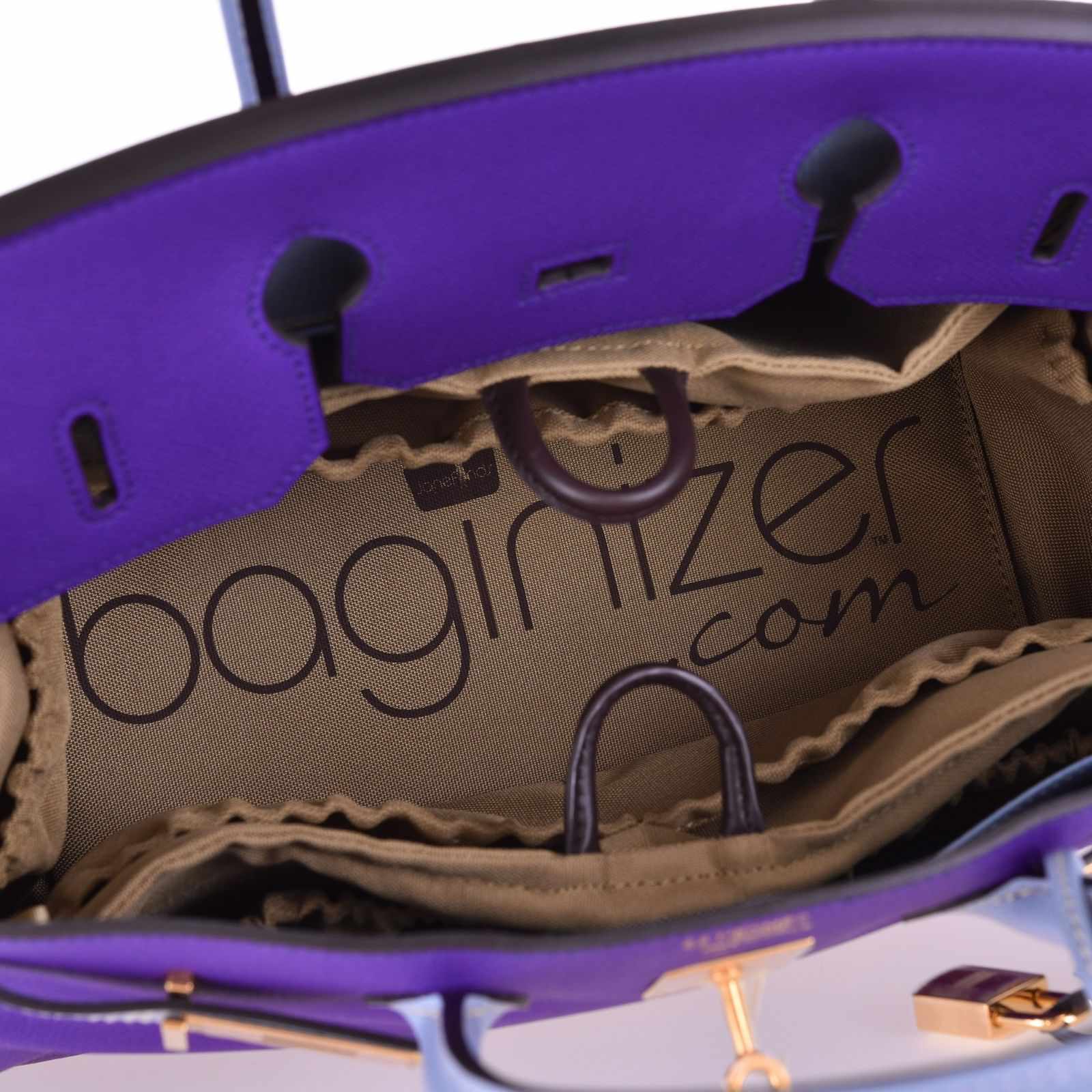 Hermès Birkin 35 HSS Crocus & Blue Lin Epsom Gold Hardware - Luxury Handbag 2 Hermès Birkin 35 HSS Crocus & Blue Lin Epsom Gold Hardware - Luxury Handbag - Image 2