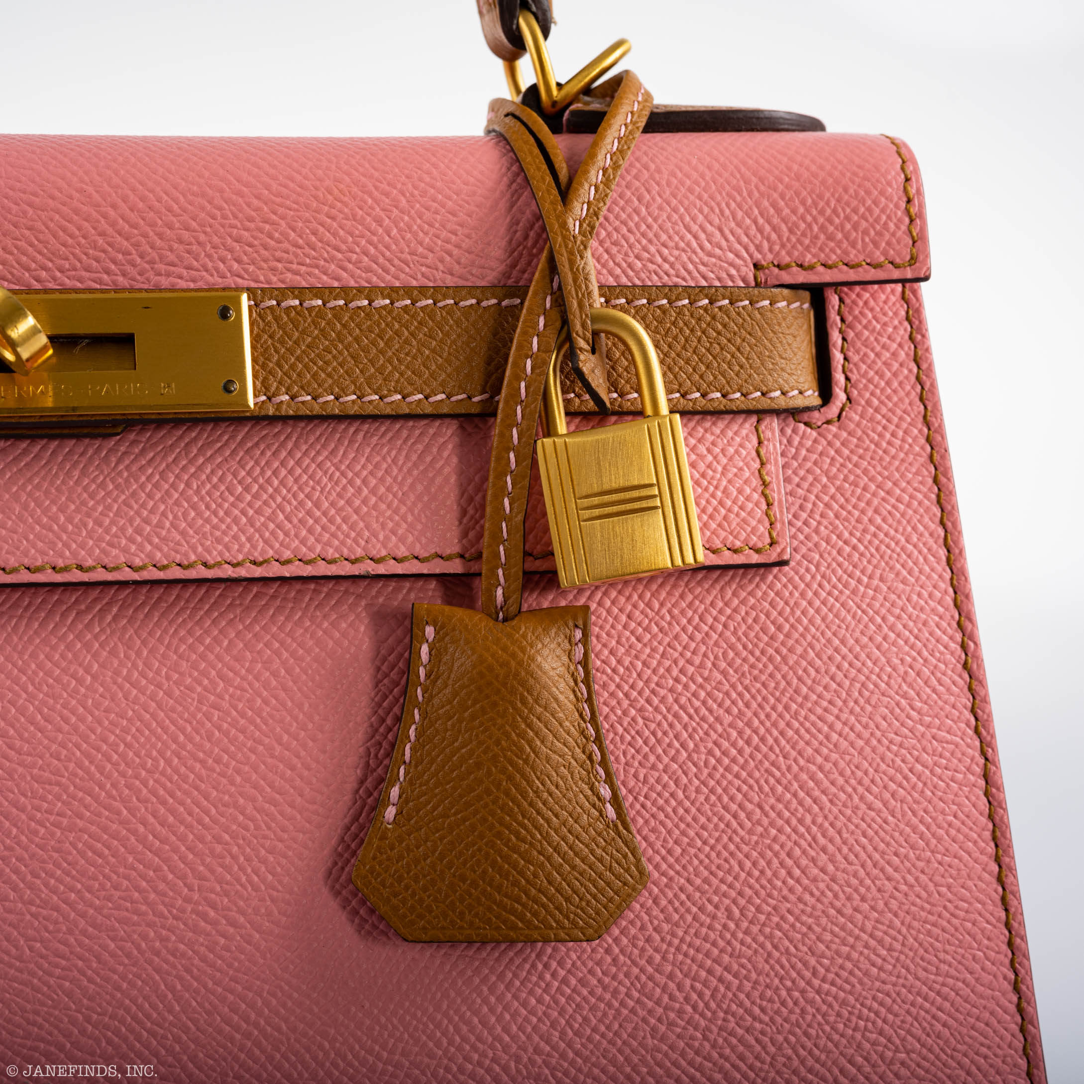 Hermès Kelly 28 Sellier HSS Rose Confetti, Epsom & Gold Hardware 8 Hermès Kelly 28 Sellier HSS Rose Confetti, Epsom & Gold Hardware - Image 8