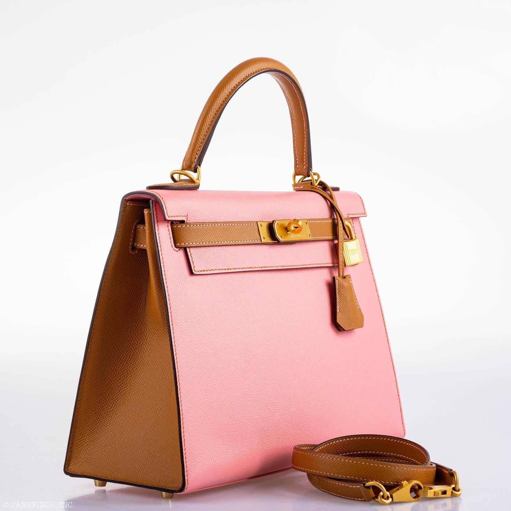 Hermès Kelly 28 Sellier HSS Rose Confetti, Epsom & Gold Hardware 3 Hermès Kelly 28 Sellier HSS Rose Confetti, Epsom & Gold Hardware - Image 3