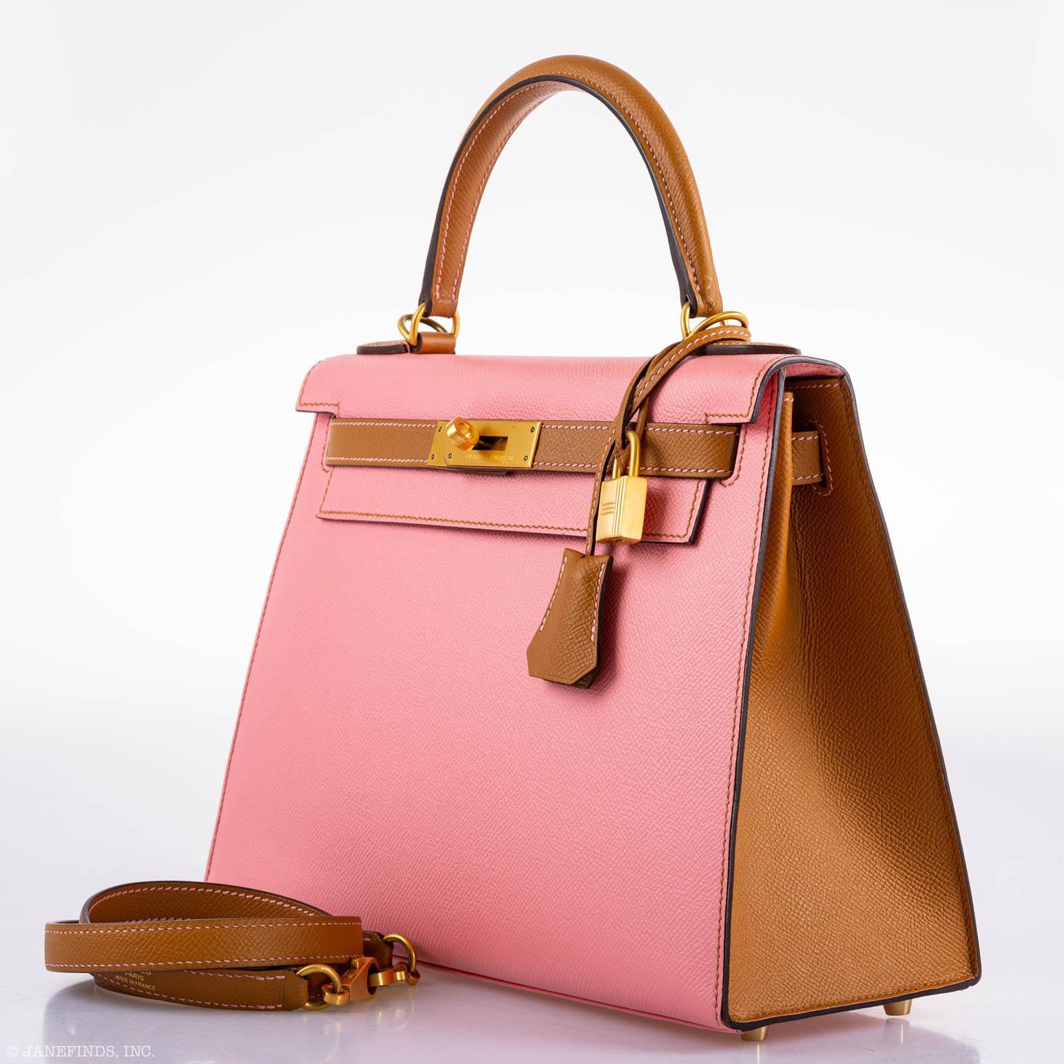 Hermès Kelly 28 Sellier HSS Rose Confetti, Epsom & Gold Hardware 4 Hermès Kelly 28 Sellier HSS Rose Confetti, Epsom & Gold Hardware - Image 4
