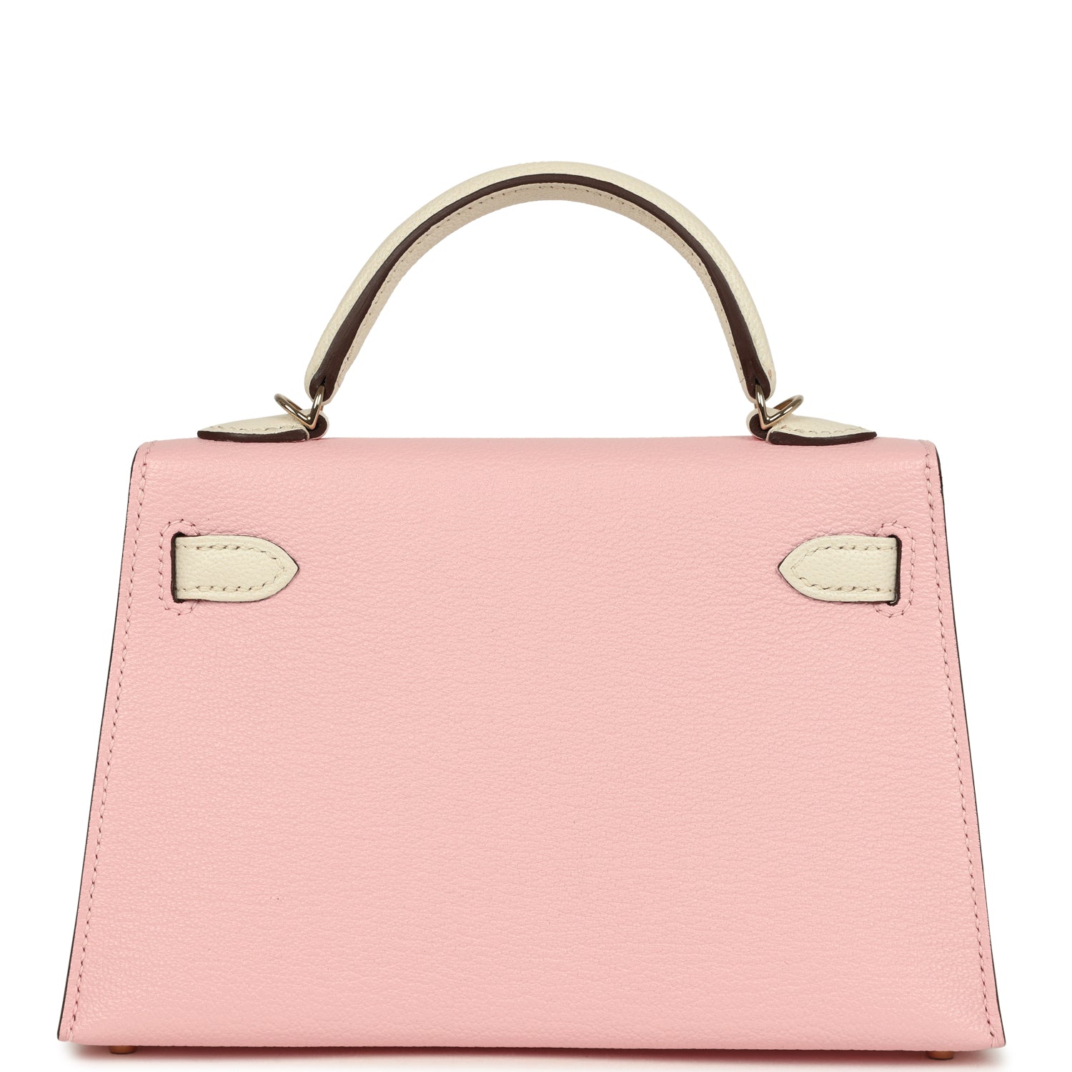 Hermès HSS Mini kelly Rose Sakura/Nata Chevre Mysore Bag 4 Hermès HSS Mini kelly Rose Sakura/Nata Chevre Mysore Bag - Image 4