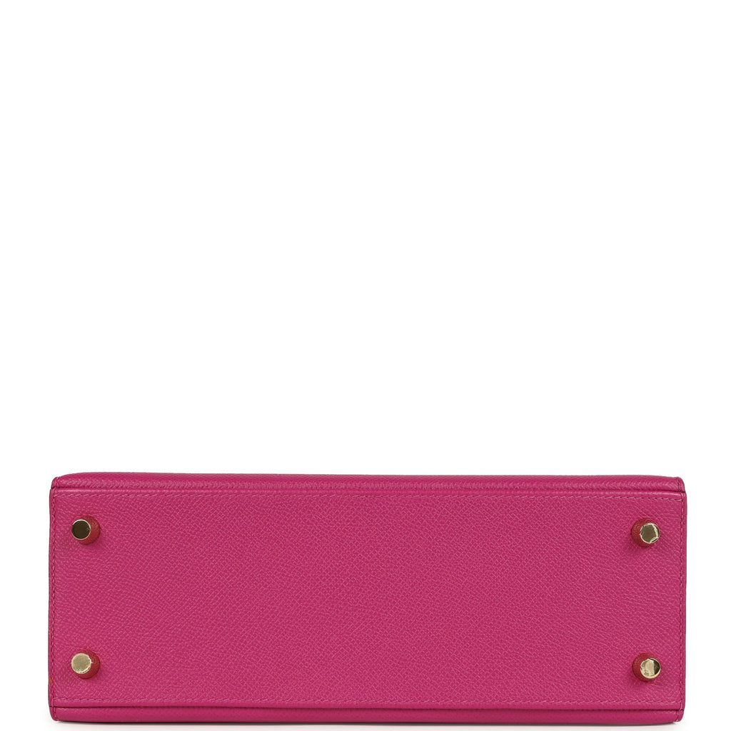 Hermès HSS Kelly Sellier 25 - Rose Pourpre Epsom, Permabrass Hardware 6 Hermès HSS Kelly Sellier 25 - Rose Pourpre Epsom, Permabrass Hardware - Image 6