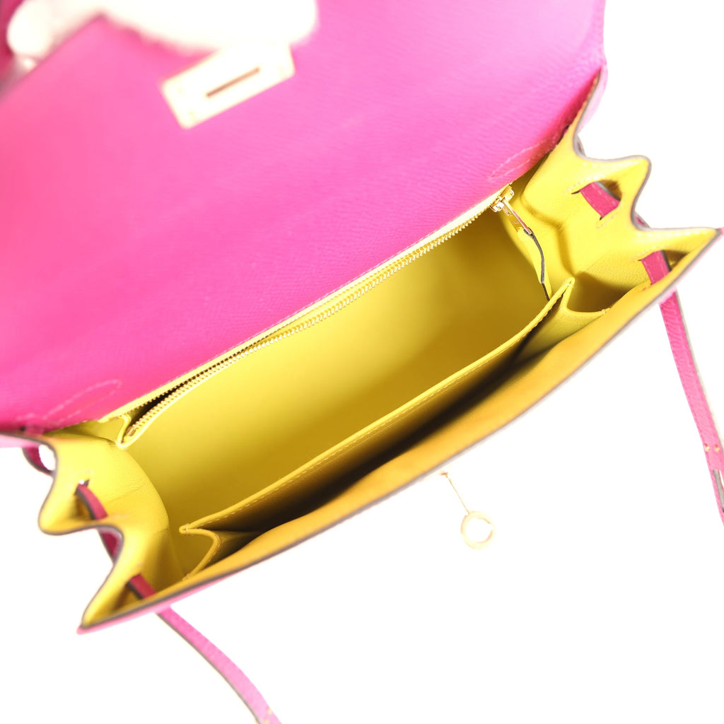 Hermès HSS Kelly Sellier 25 - Rose Pourpre Epsom, Permabrass Hardware 8 Hermès HSS Kelly Sellier 25 - Rose Pourpre Epsom, Permabrass Hardware - Image 8