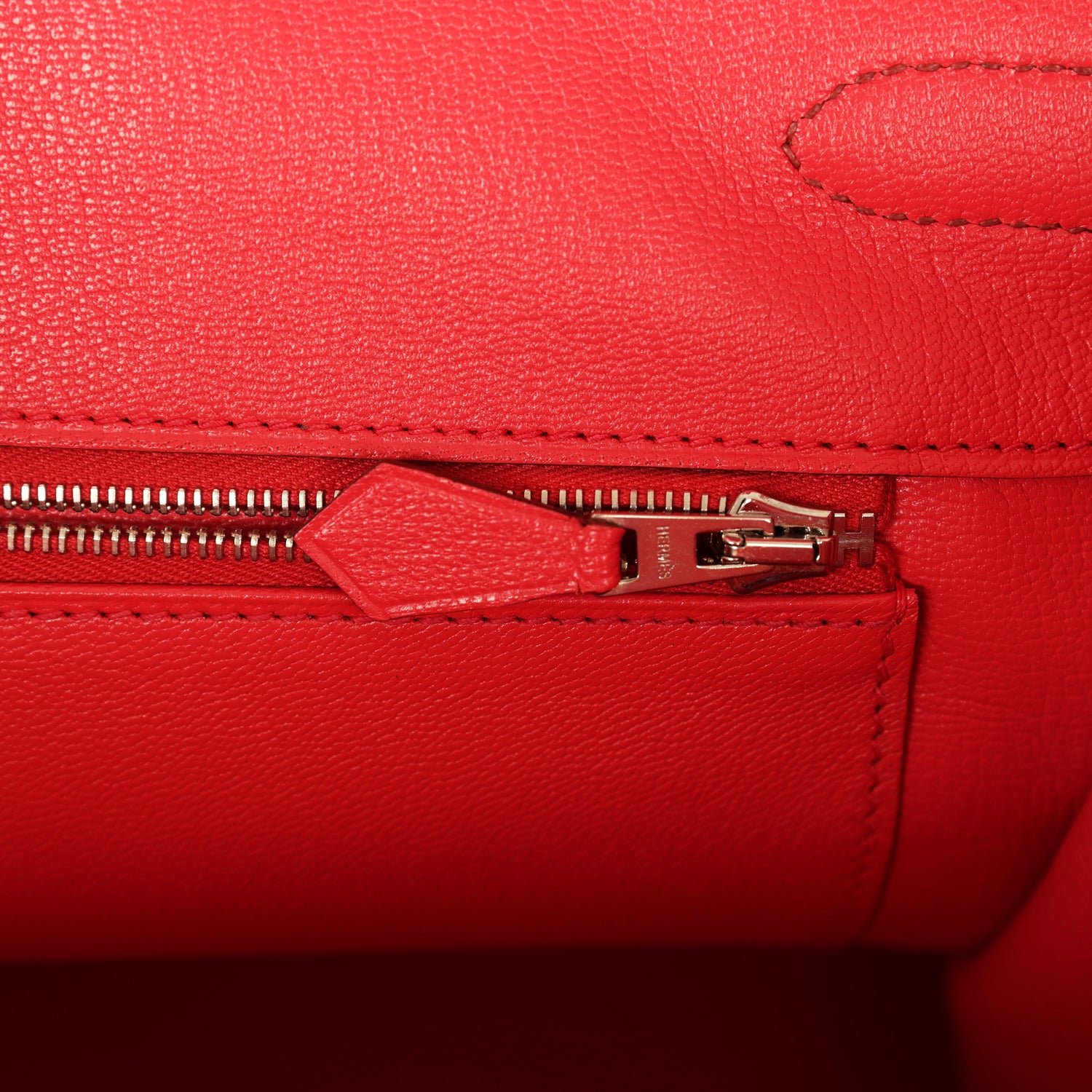 Pre-owned Hermes Special Order (HSS) Birkin 35 Bubblegum, Bougainvillea Epsom Palladium Hardware - view 9