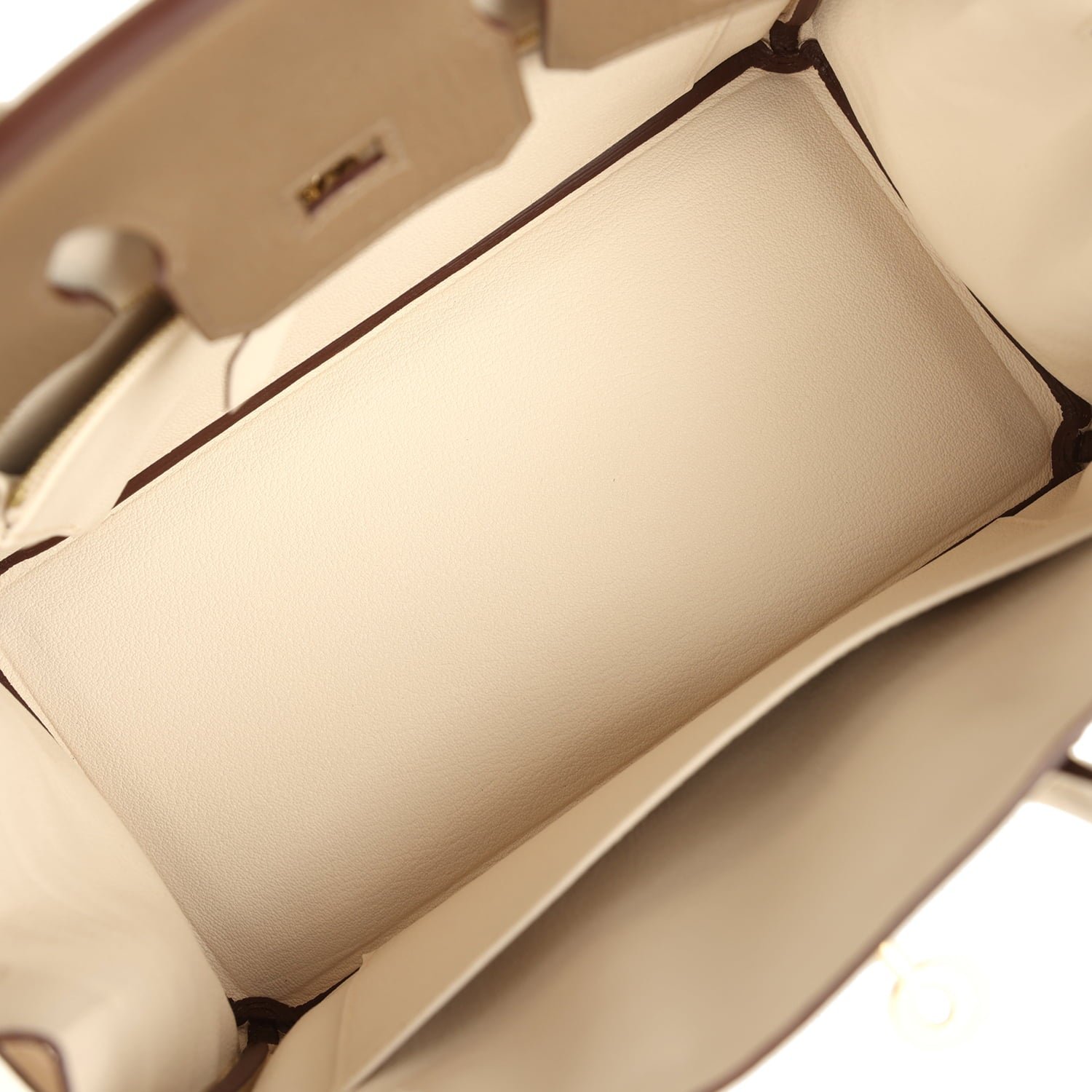 Hermes Special Order (HSS) Birkin 25 Etoupe, Nata Chevre Mysore Permabrass Hardware - view 8