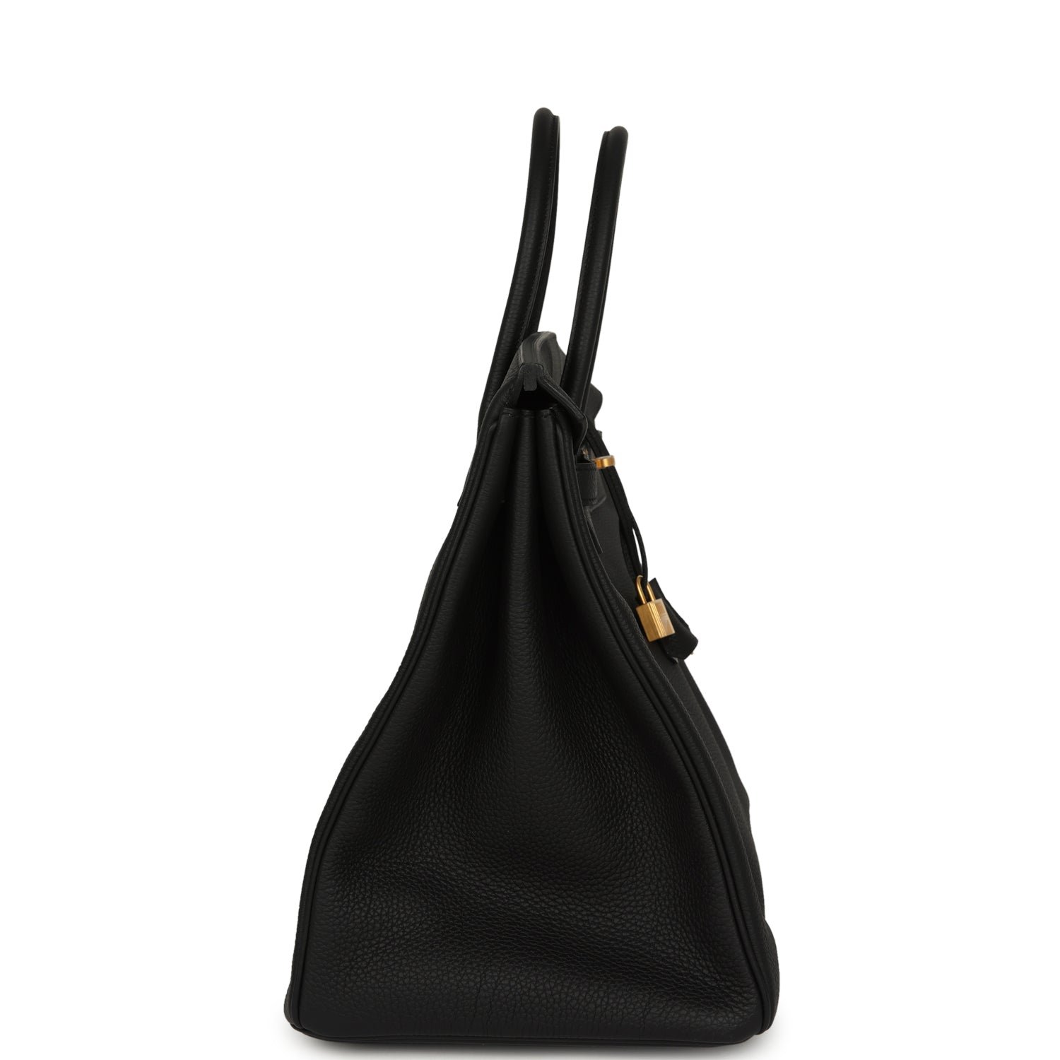 Hermes Special Order (HSS) Birkin 40 Black Verso Togo Brushed Gold Hardware - view 3