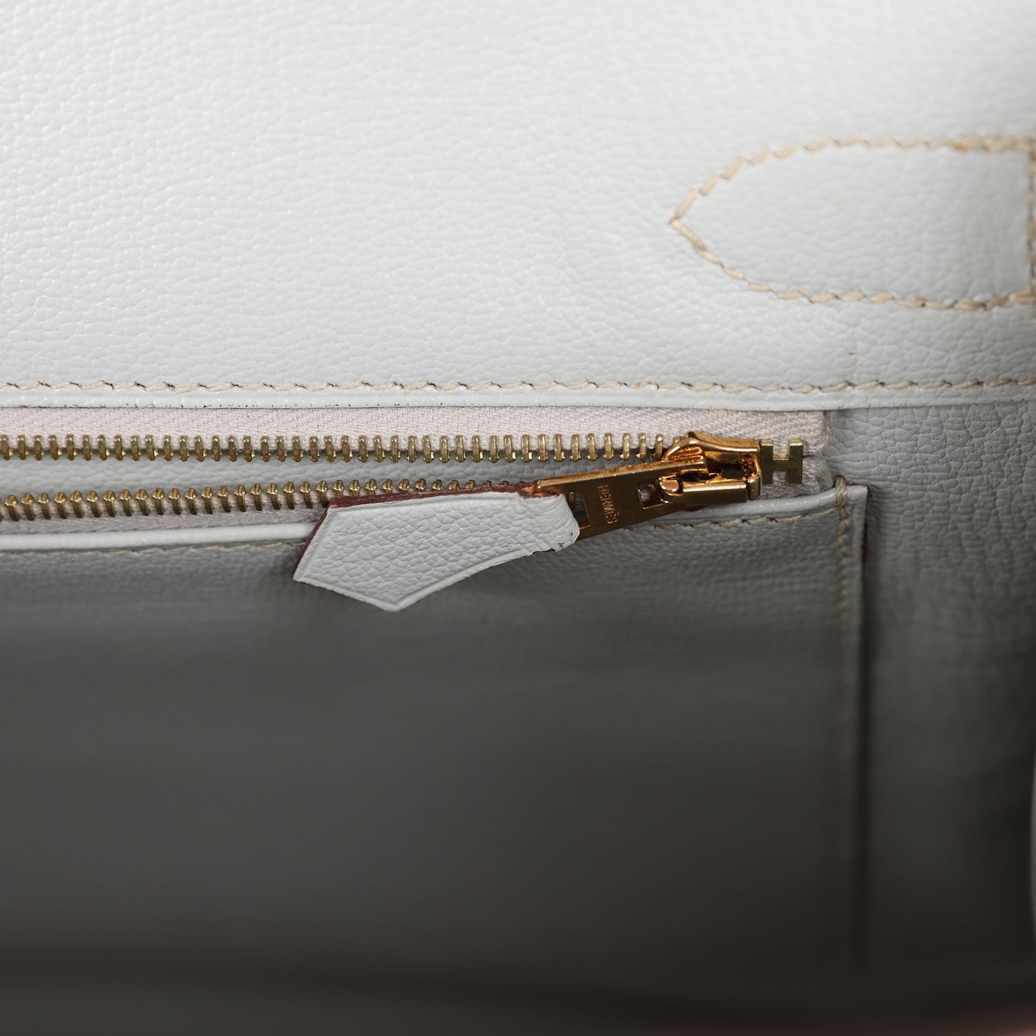 Hermes Special Order (HSS) Birkin 30 Rose Sakura, Gris Perle Chevre Mysore Gold Hardware - view 9