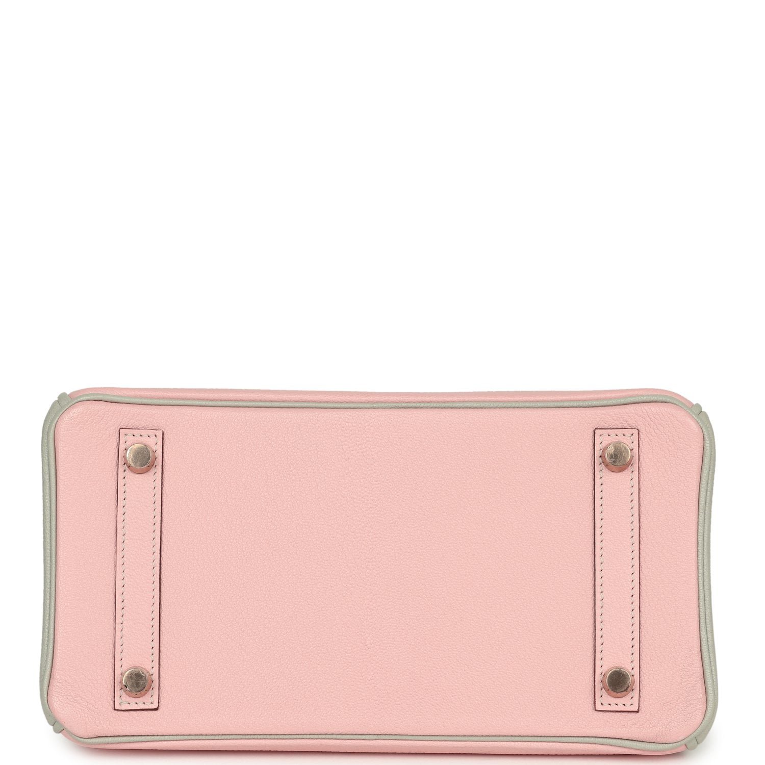 Hermes Special Order (HSS) Birkin 25 Rose Sakura, Gris Perle Chevre Mysore Rose Gold Hardware - view 6