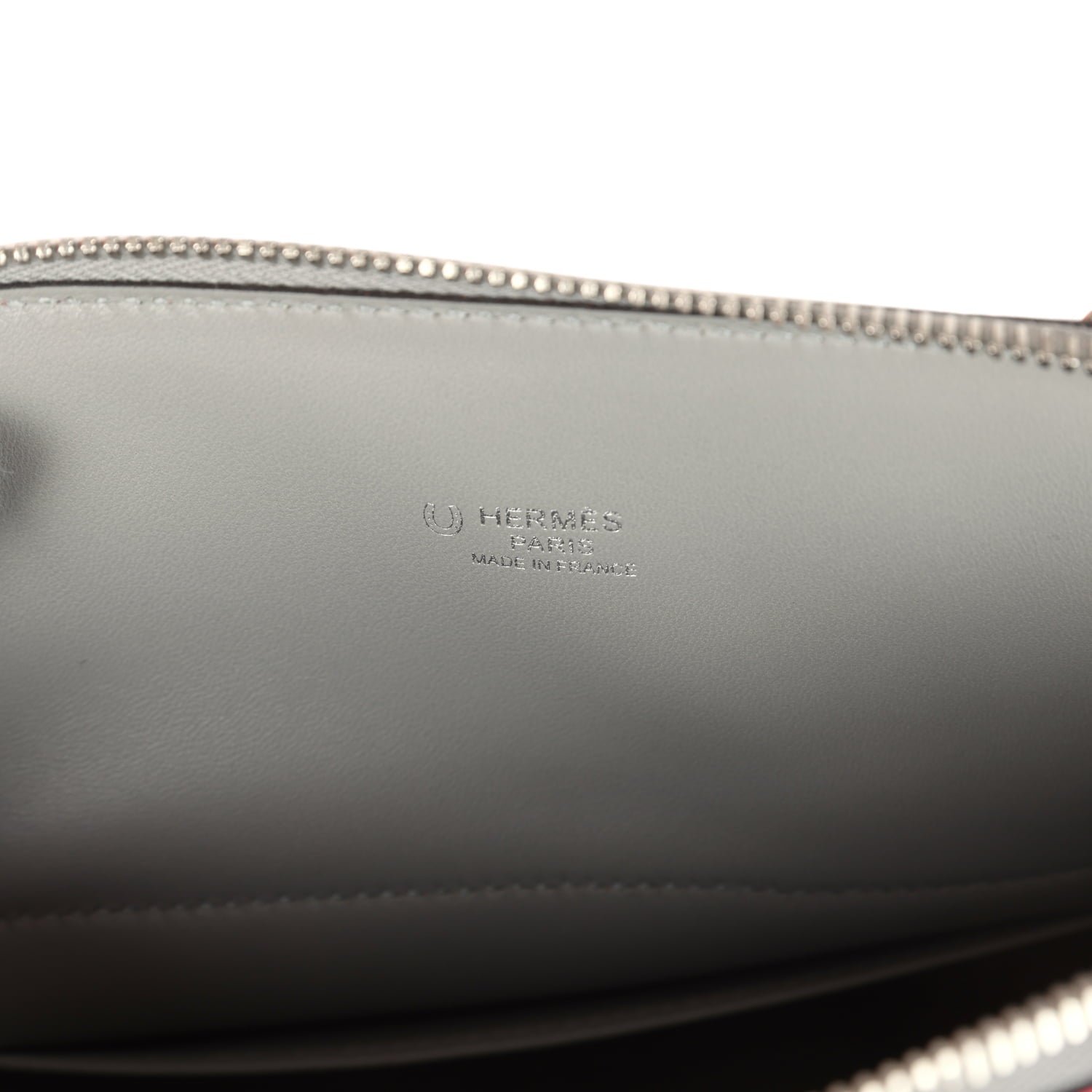 Hermes Special Order (HSS) Bolide 27 Rose Azalee, Gris Mouette Epsom Palladium Hardware - view 8