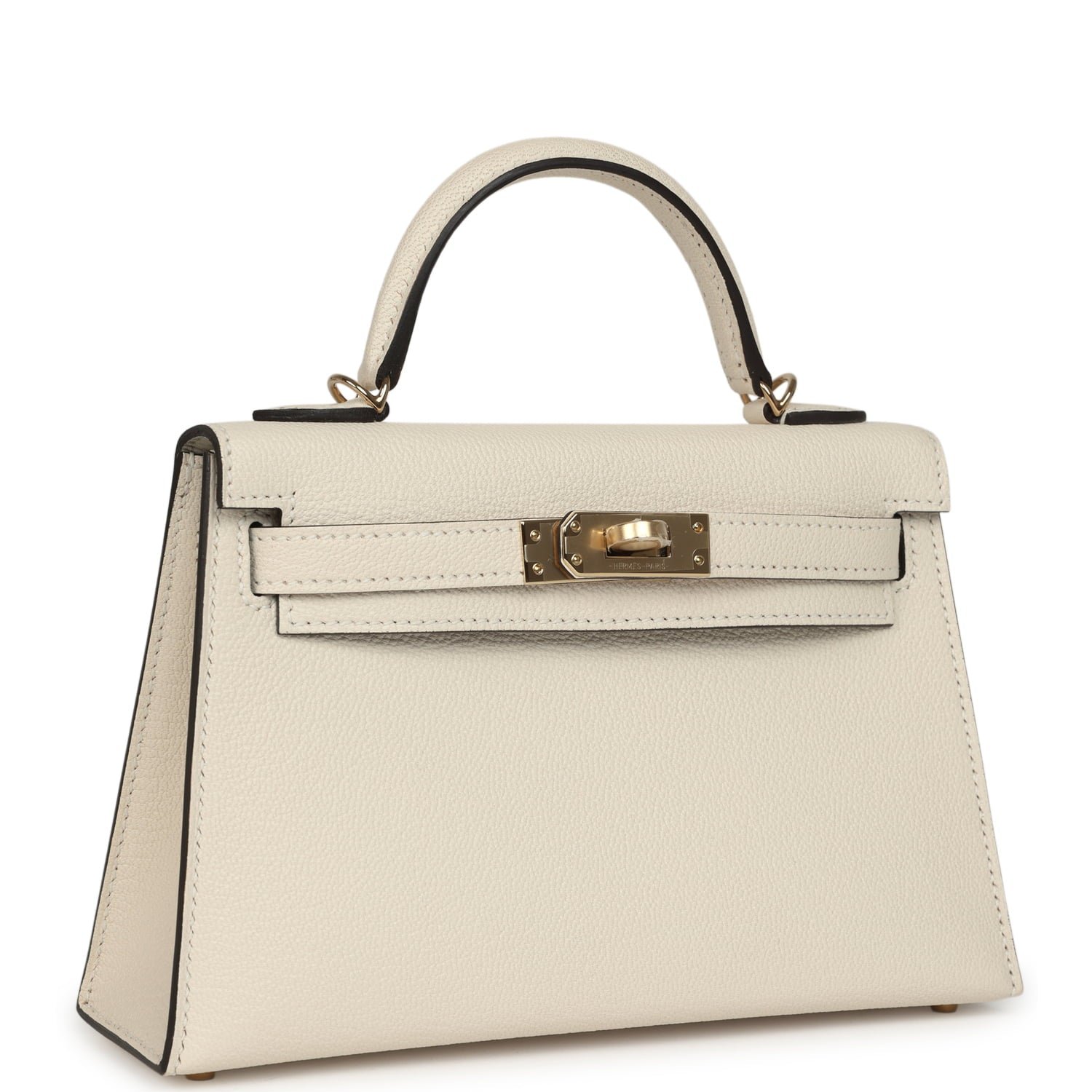 Hermes Special Order (HSS) Kelly Sellier 20 Nata Verso Chevre Mysore Permabrass Hardware - view 2