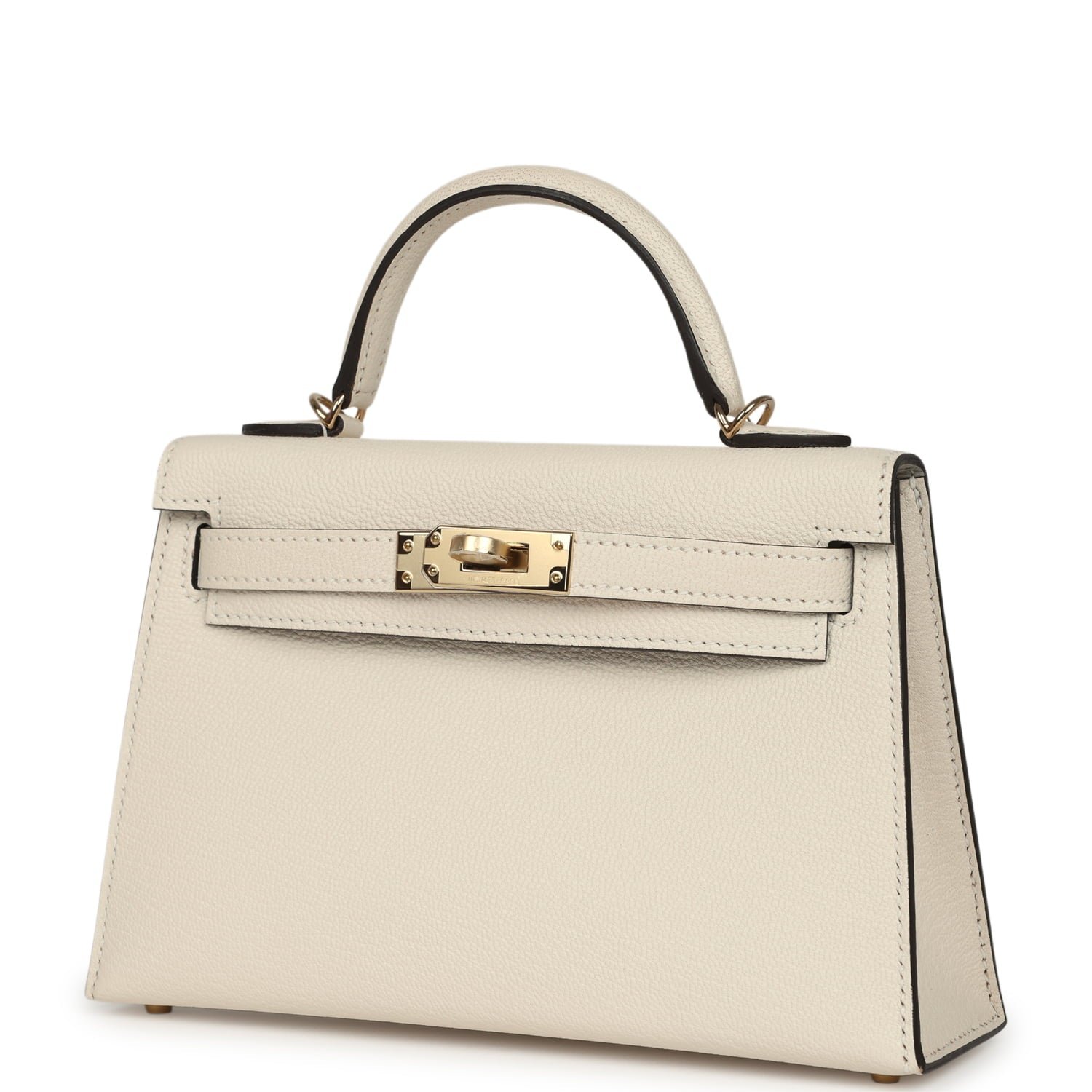Hermes Special Order (HSS) Kelly Sellier 20 Nata Verso Chevre Mysore Permabrass Hardware - view 5