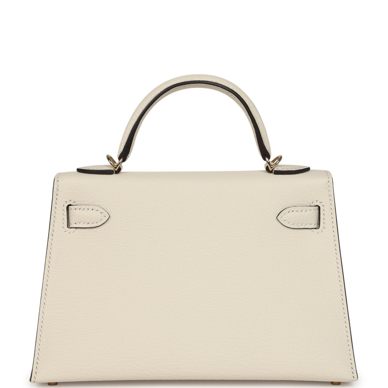 Hermes Special Order (HSS) Kelly Sellier 20 Nata Verso Chevre Mysore Permabrass Hardware - view 4