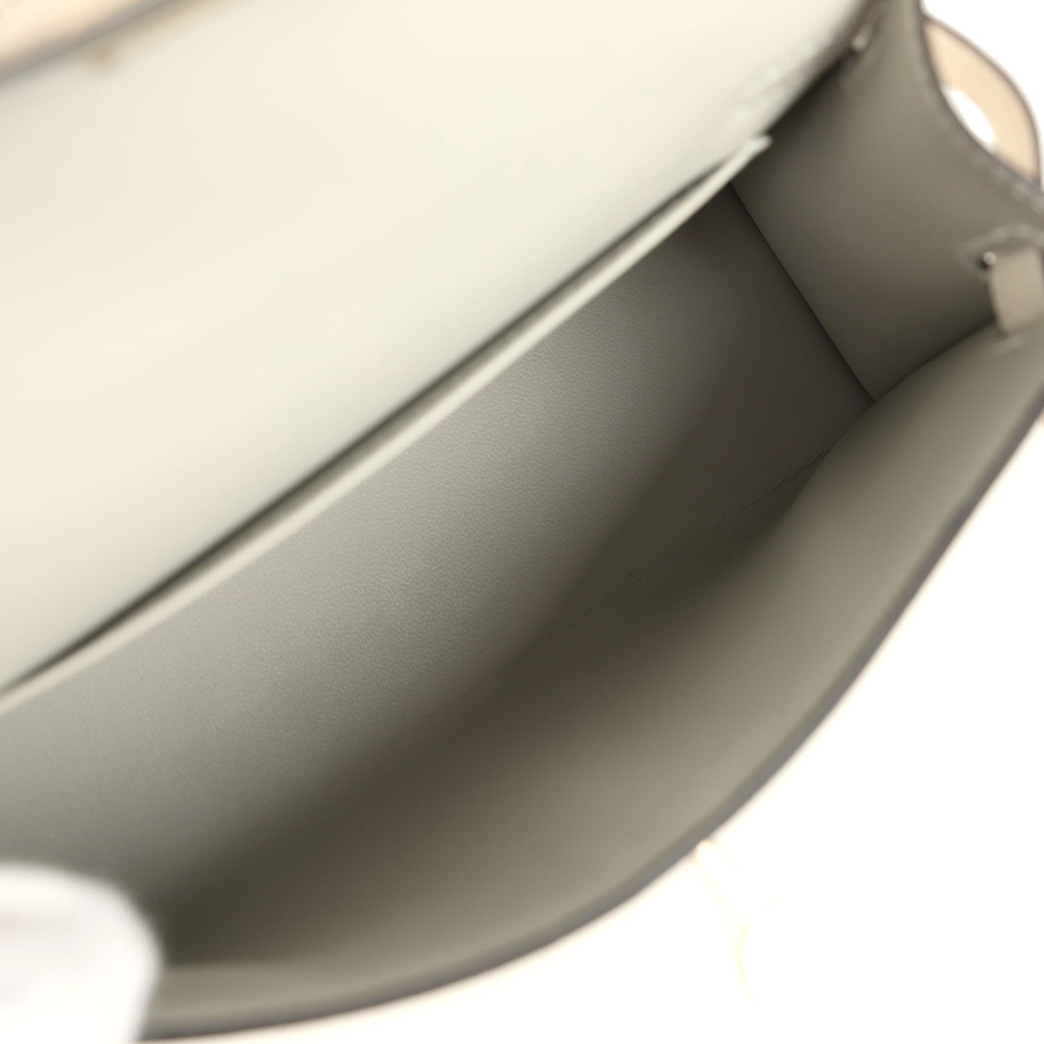Hermes Special Order (HSS) Kelly Sellier 20 Nata Verso Chevre Mysore Permabrass Hardware - view 8