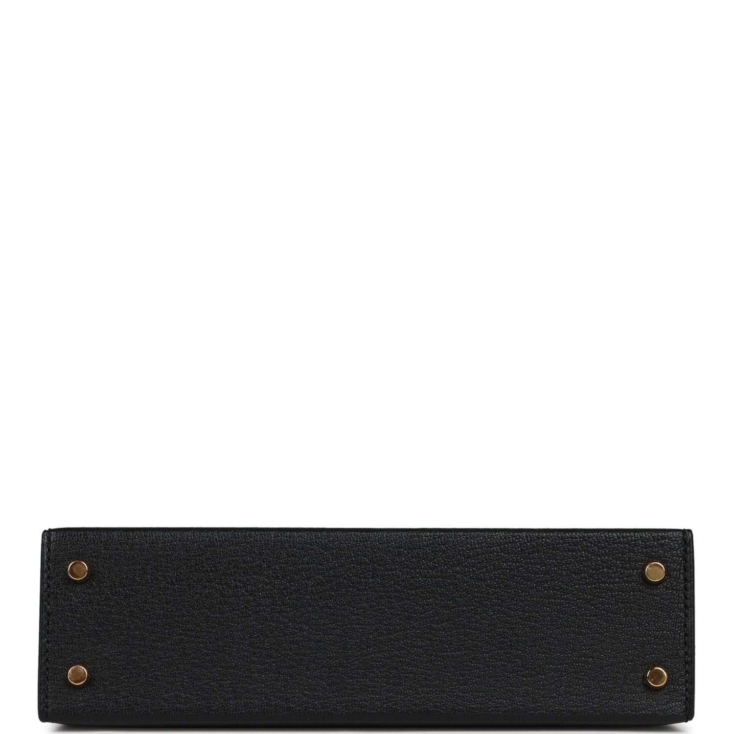 Hermes Special Order (HSS) Kelly Sellier 20 Black, Nata Chevre Mysore Gold Hardware - view 6
