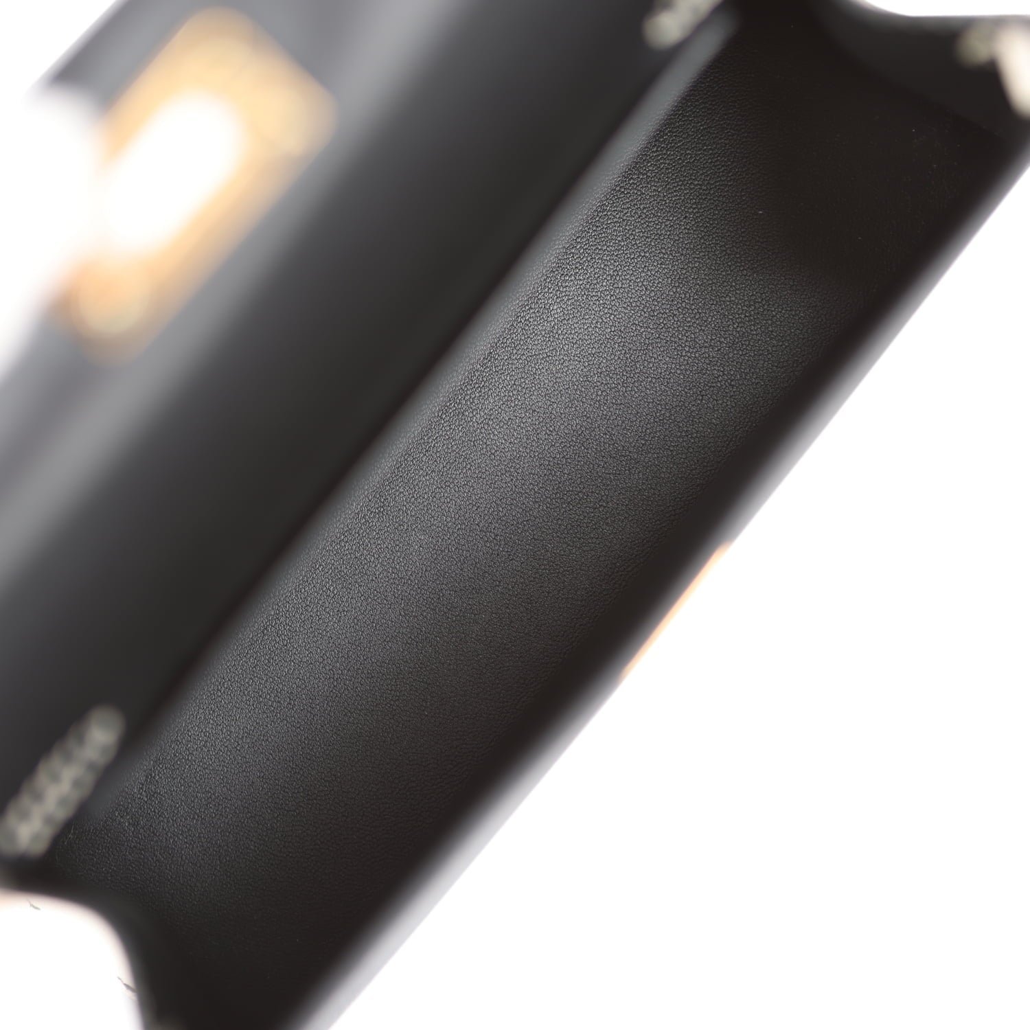 Hermes Special Order (HSS) Kelly Sellier 20 Black, Nata Chevre Mysore Gold Hardware - view 8
