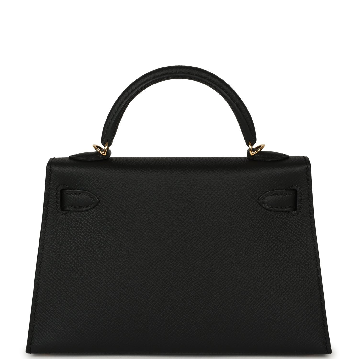 Hermes Special Order (HSS) Kelly Sellier 20 Black Verso Epsom Gold Hardware - view 4