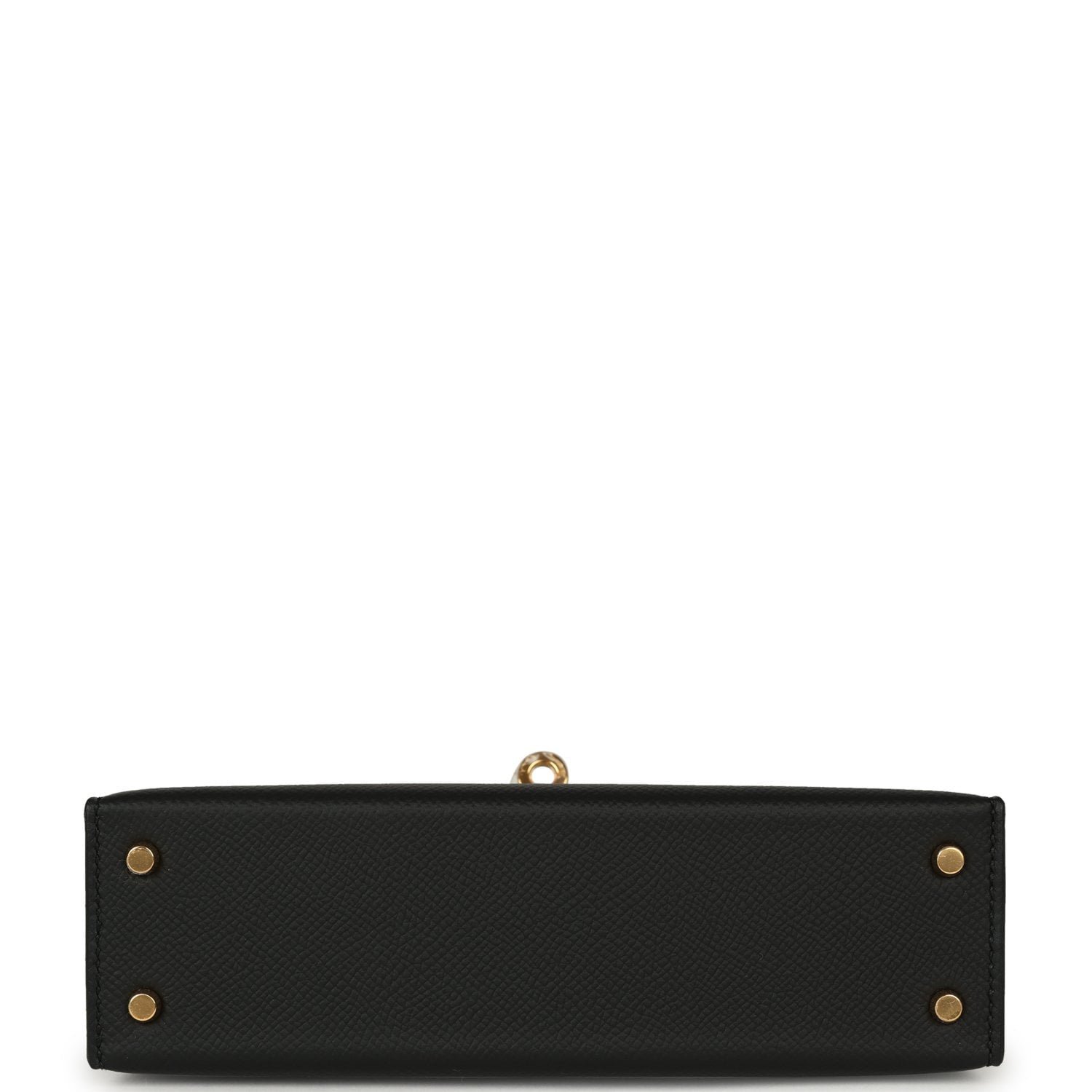 Hermes Special Order (HSS) Kelly Sellier 20 Black Verso Epsom Gold Hardware - view 6